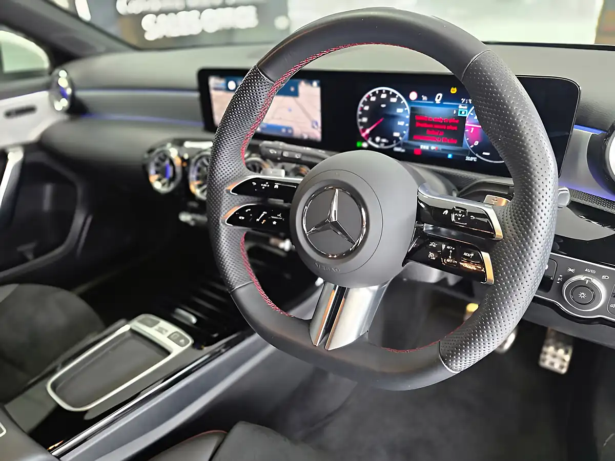 Used 2026 Mercedes-Benz a Class AMG Line (executive) White - Interior and Exterior details 9