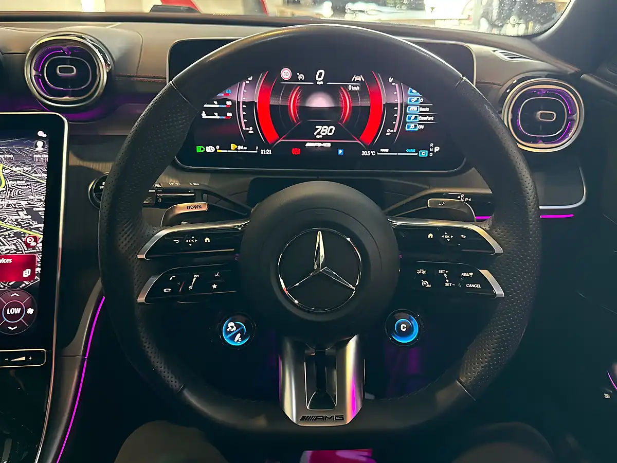 Used 2026 Mercedes-Benz C Class C43 AMG Black - Interior and Exterior details 13