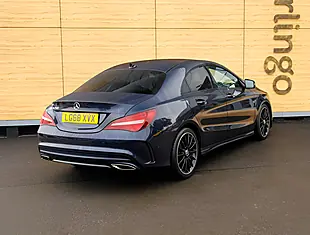 Used 2026 Mercedes-Benz Cla Class AMG Line Night Edition Plus Blue - Interior and Exterior details 2
