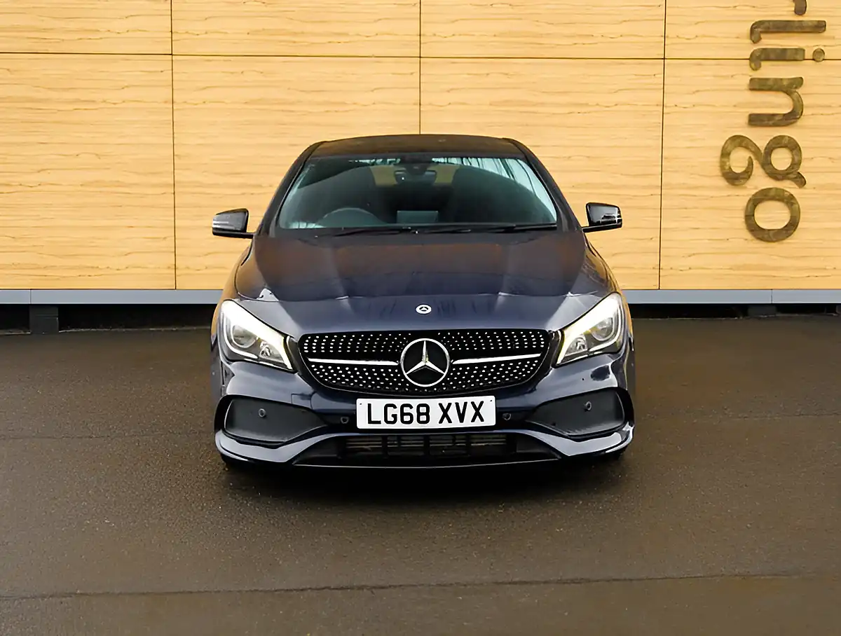 Used 2026 Mercedes-Benz Cla Class AMG Line Night Edition Plus Blue - Interior and Exterior details 5