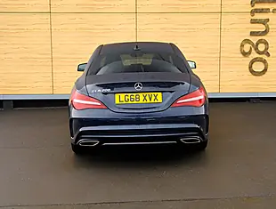 Used 2026 Mercedes-Benz Cla Class AMG Line Night Edition Plus Blue - Interior and Exterior details 6