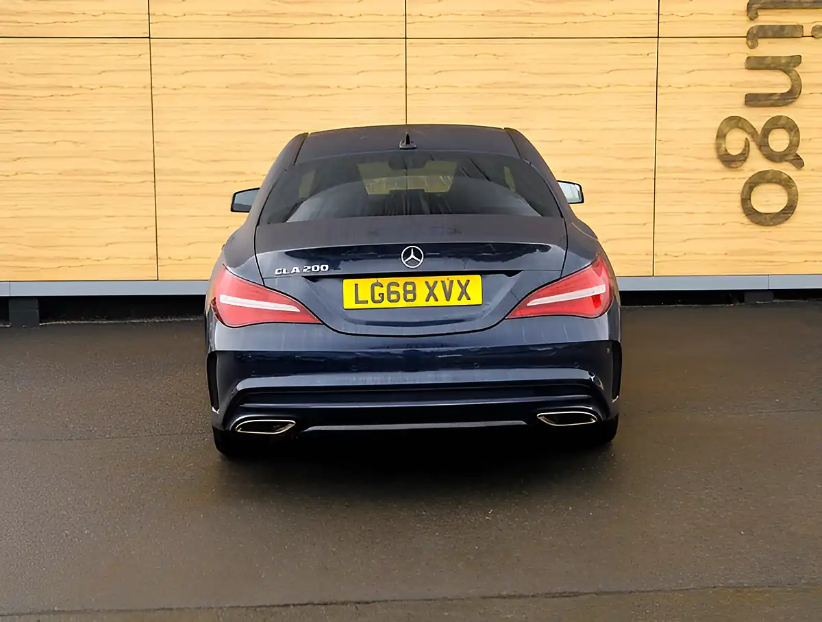 Used 2026 Mercedes-Benz Cla Class AMG Line Night Edition Plus Blue - Interior and Exterior details 6