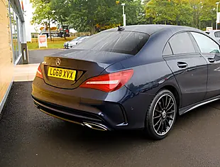 Used 2026 Mercedes-Benz Cla Class AMG Line Night Edition Plus Blue - Interior and Exterior details 7