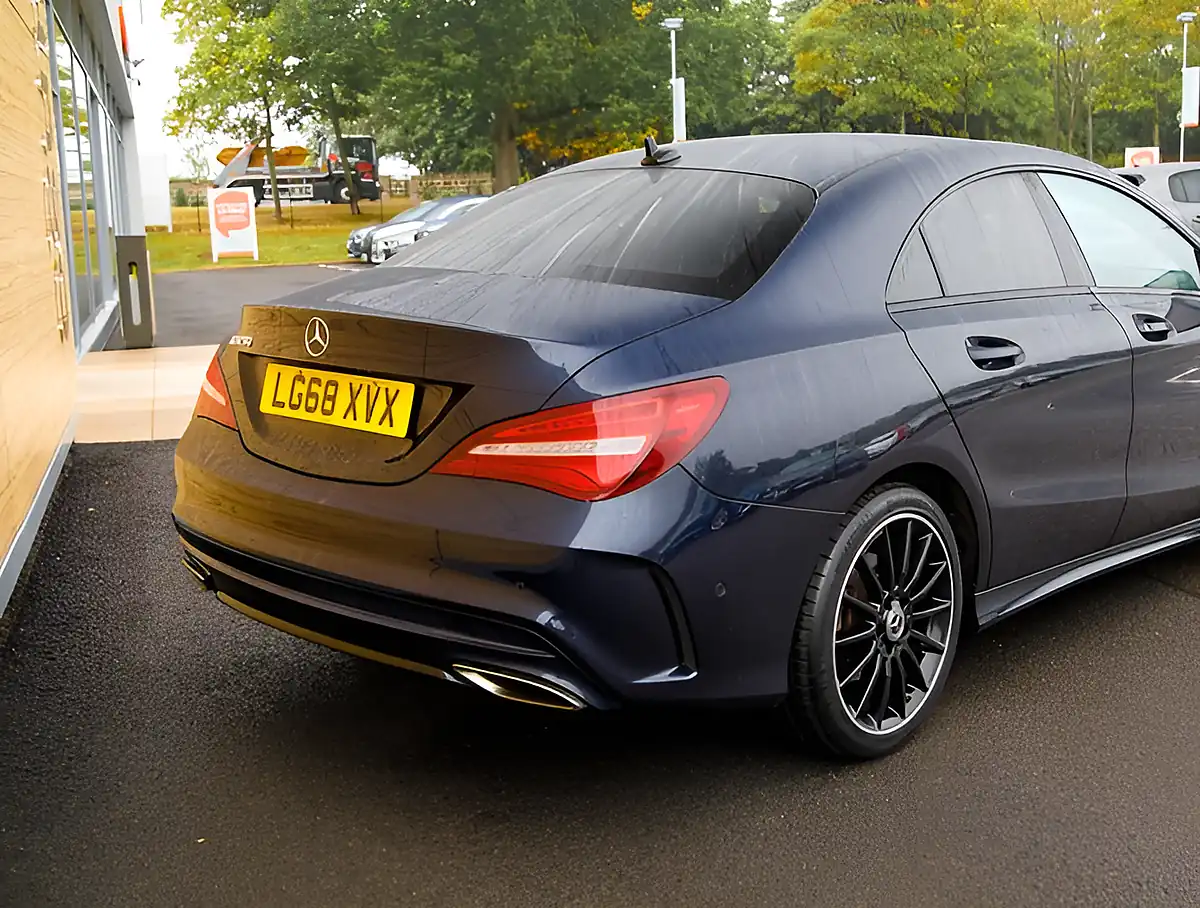 Used 2026 Mercedes-Benz Cla Class AMG Line Night Edition Plus Blue - Interior and Exterior details 7