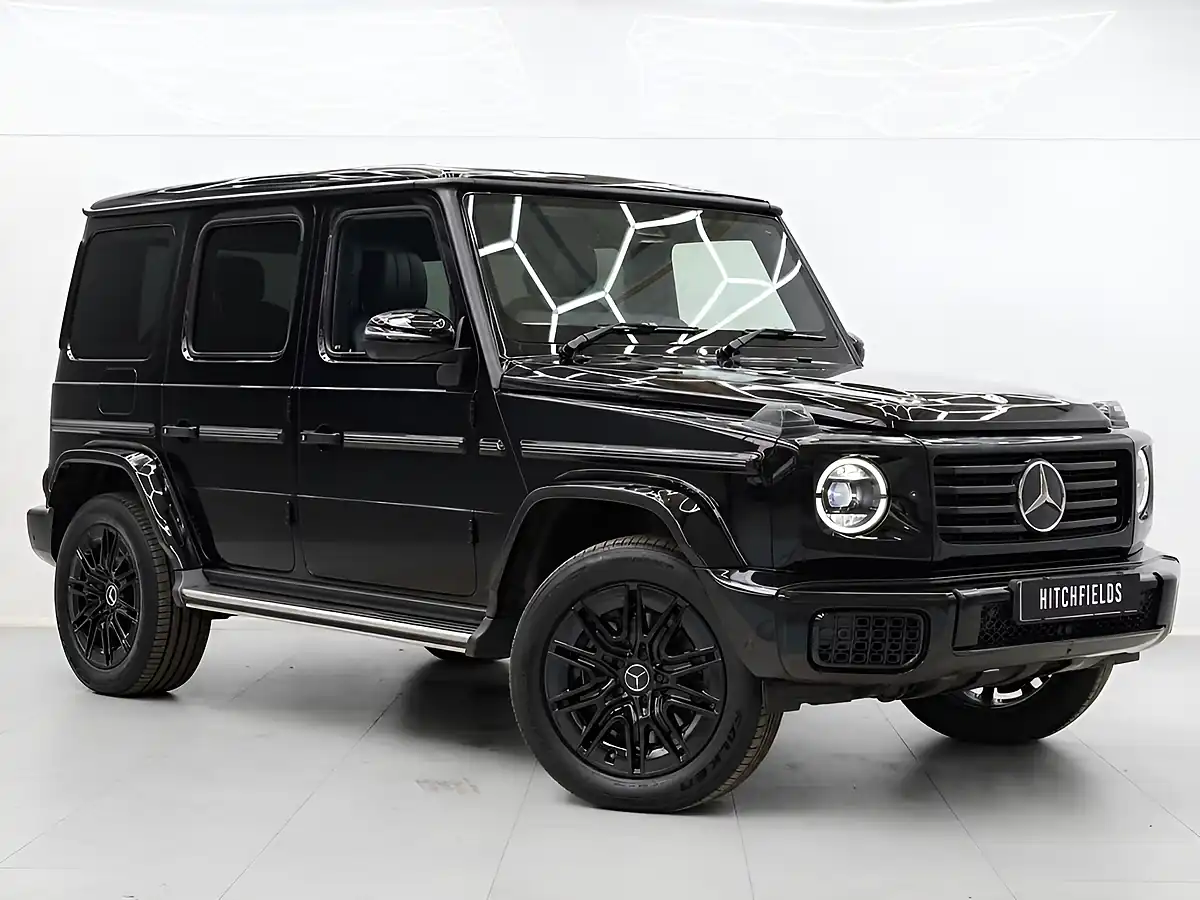 Used 2026 Mercedes-Benz G Class AMG Line (premium Plus) Black - Front View