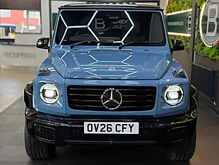 Used 2026 Mercedes-Benz G Class AMG Line Premium Plus Blue - Interior and Exterior details 4