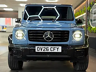 Used 2026 Mercedes-Benz G Class AMG Line Premium Plus Blue - Interior and Exterior details 5
