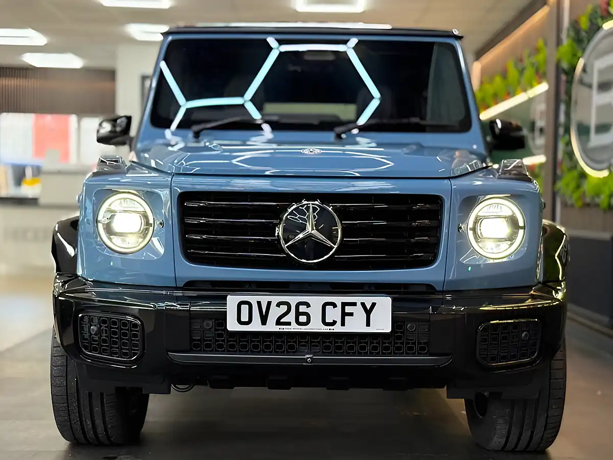 Used 2026 Mercedes-Benz G Class AMG Line Premium Plus Blue - Interior and Exterior details 5