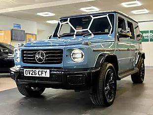 Used 2026 Mercedes-Benz G Class AMG Line Premium Plus Blue - Interior and Exterior details 6