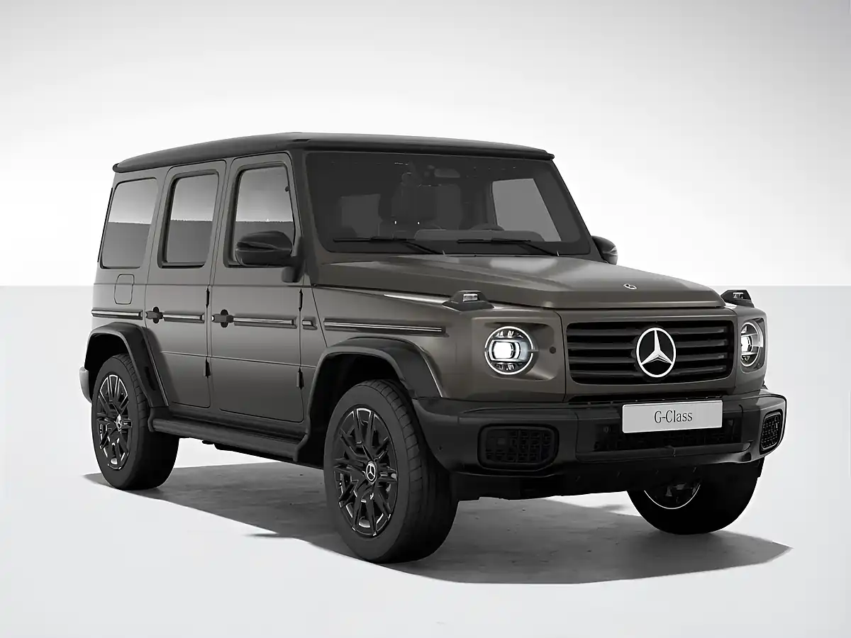 Used 2026 Mercedes-Benz G Class AMG Line (premium Plus) Monza Grey Magno - Front View