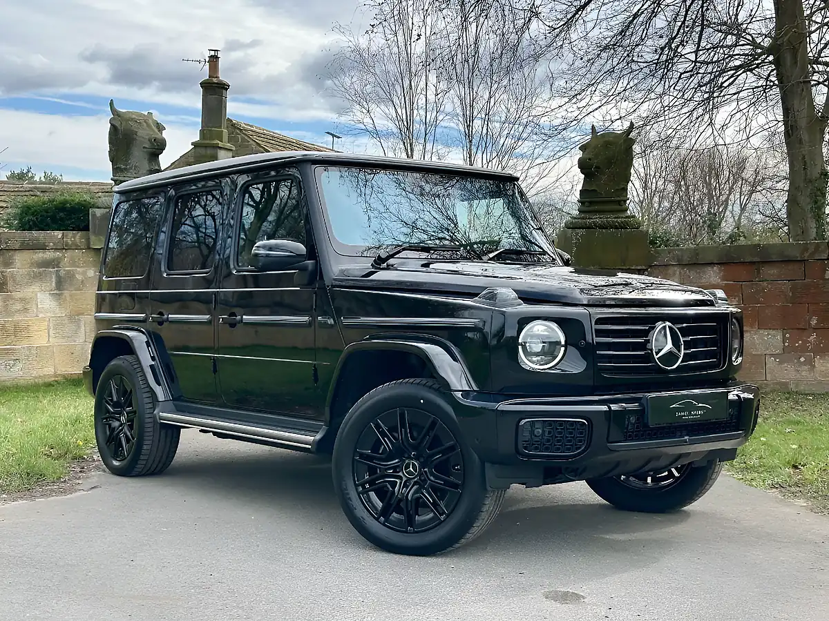 Used 2026 Mercedes-Benz G Class AMG Line (premium Plus) Obsidian Black - Front View