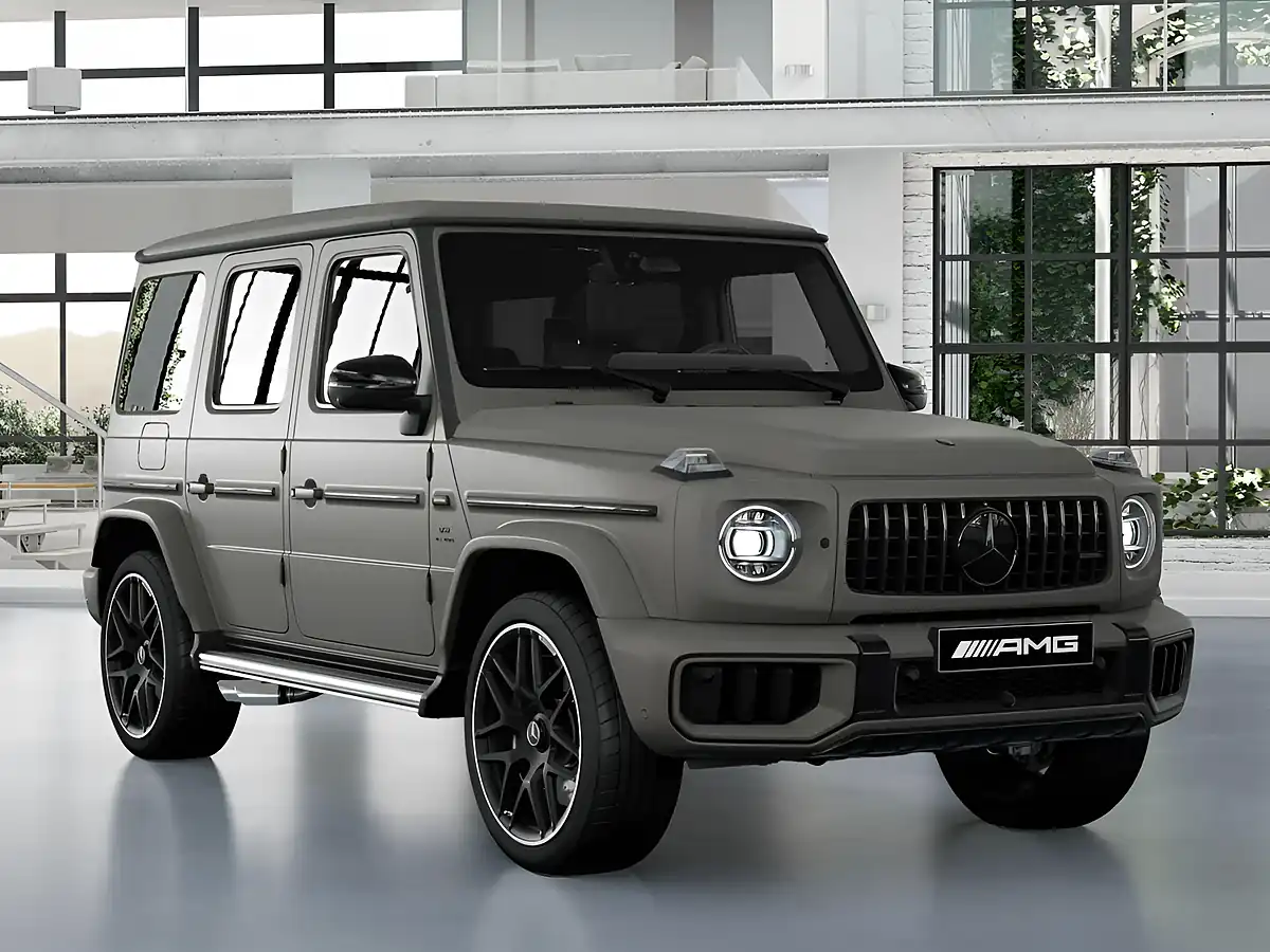 Used 2026 Mercedes-Benz G Class AMG Magno Edition Dark Olive Green Magno - Front View