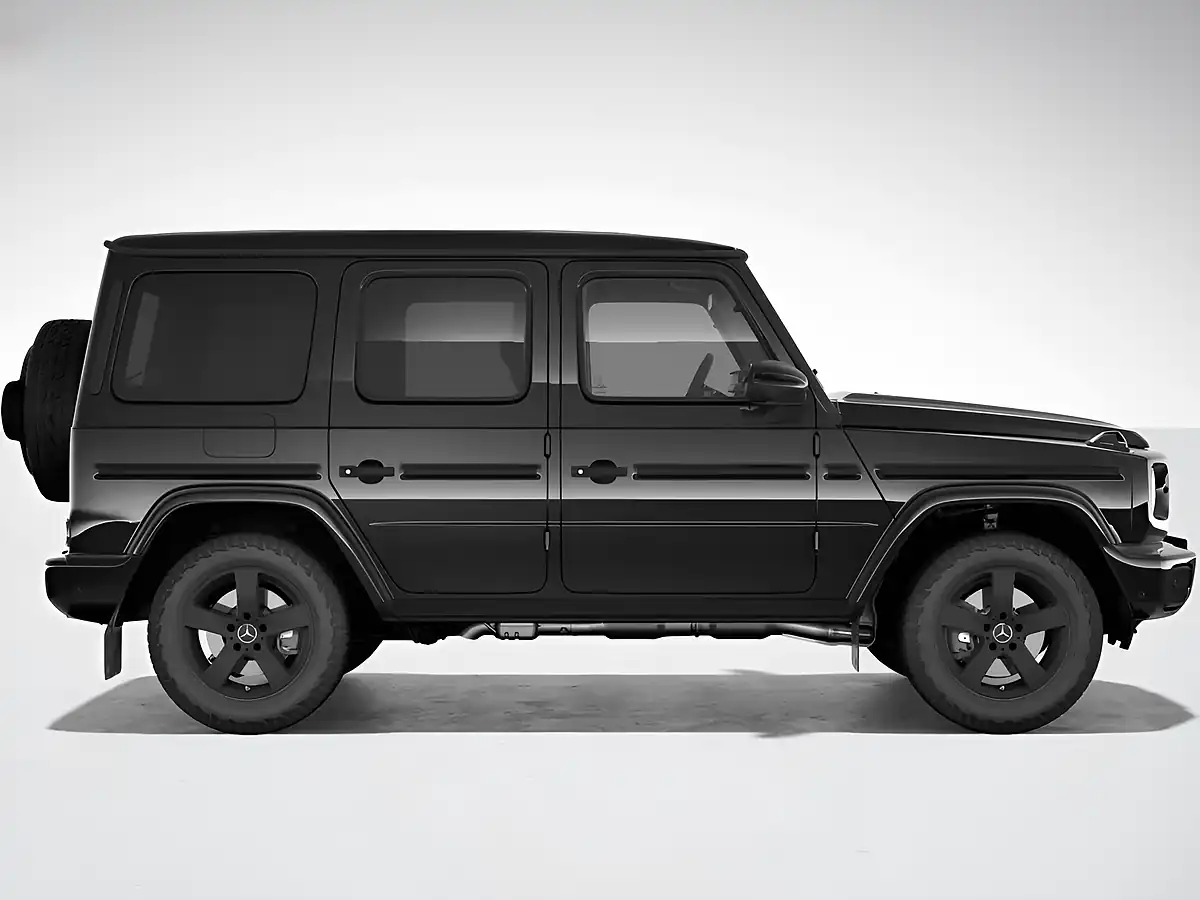 Used 2026 Mercedes-Benz G Class Professional Line Obsidian Black - Interior and Exterior details 3