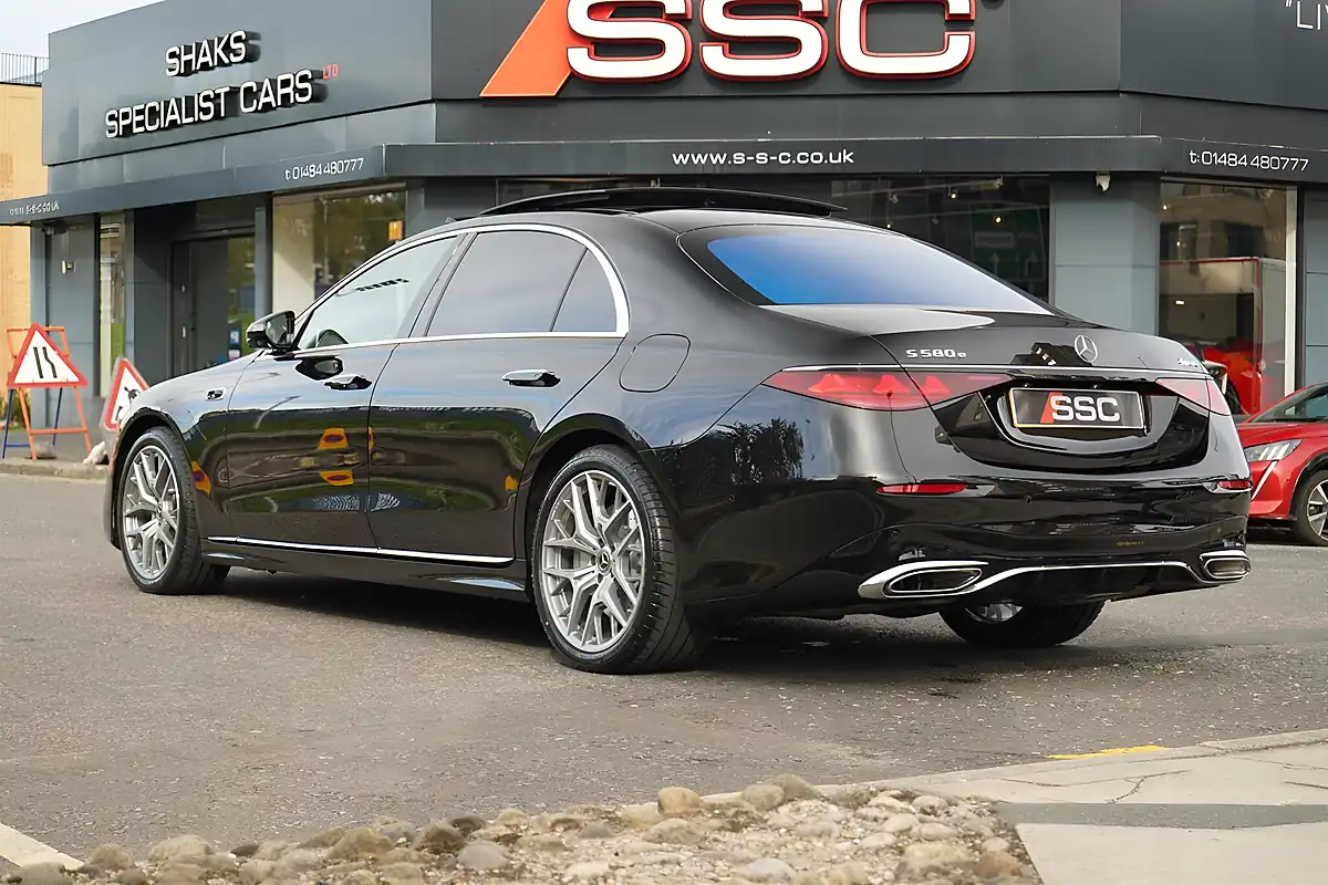 Used 2026 Mercedes-Benz S580 AMG Line (premium Plus, Executive) Obsidian Black - Interior and Exterior details 2