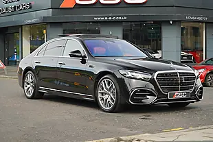 Used 2026 Mercedes-Benz S580 AMG Line (premium Plus, Executive) Obsidian Black - Interior and Exterior details 4