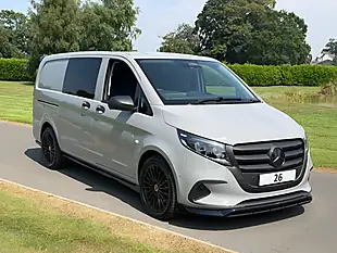 Used 2026 Mercedes-Benz Vito Select Crew Van Double Cab Grey - Interior and Exterior details 2