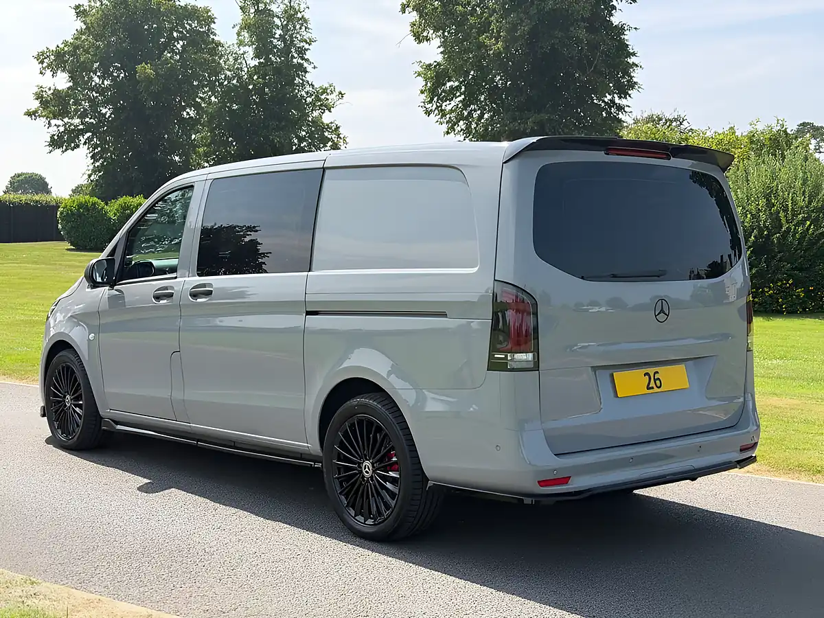 Used 2026 Mercedes-Benz Vito Select Crew Van Double Cab Grey - Interior and Exterior details 3