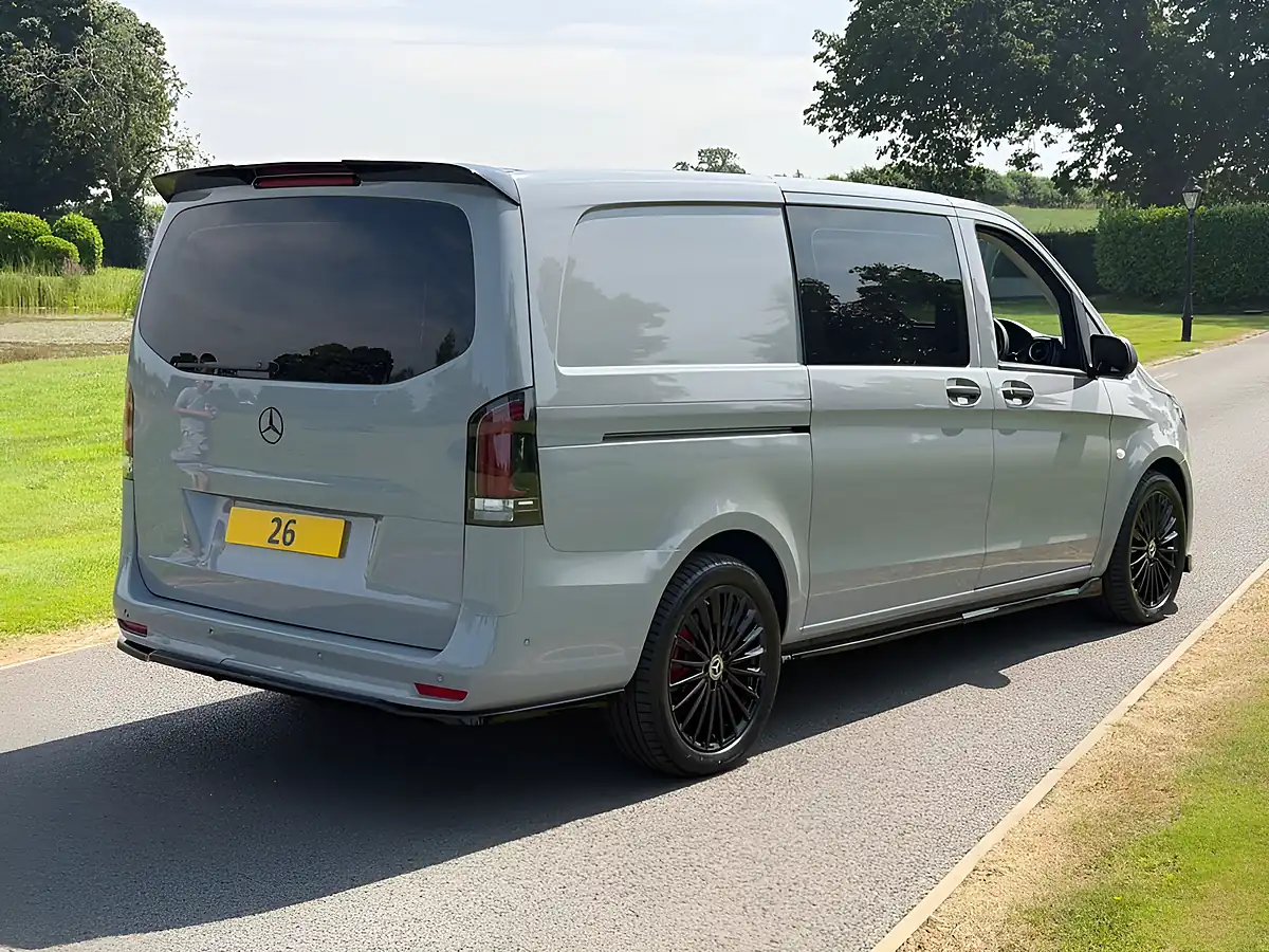 Used 2026 Mercedes-Benz Vito Select Crew Van Double Cab Grey - Interior and Exterior details 4