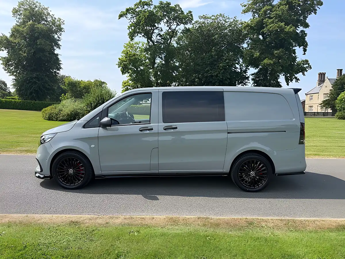 Used 2026 Mercedes-Benz Vito Select Crew Van Double Cab Grey - Interior and Exterior details 5