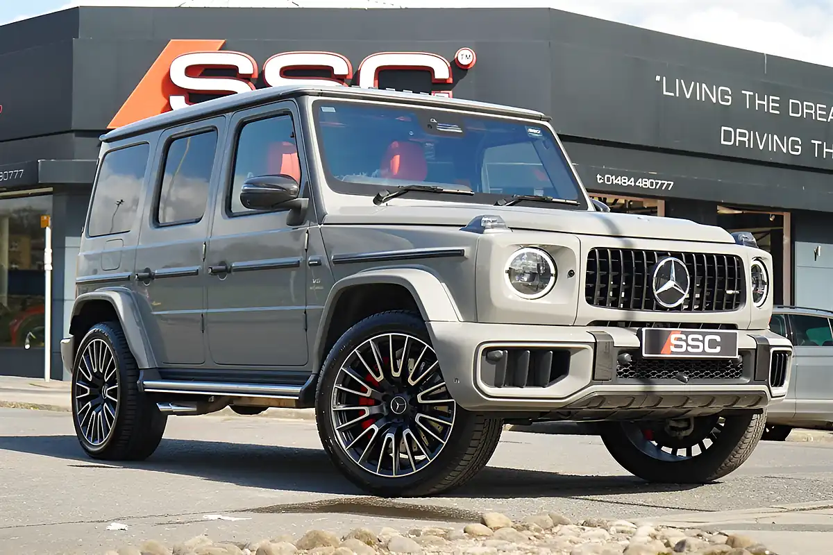 Used 2026 Mercedes G Class Carbon Edition Grey - Front View