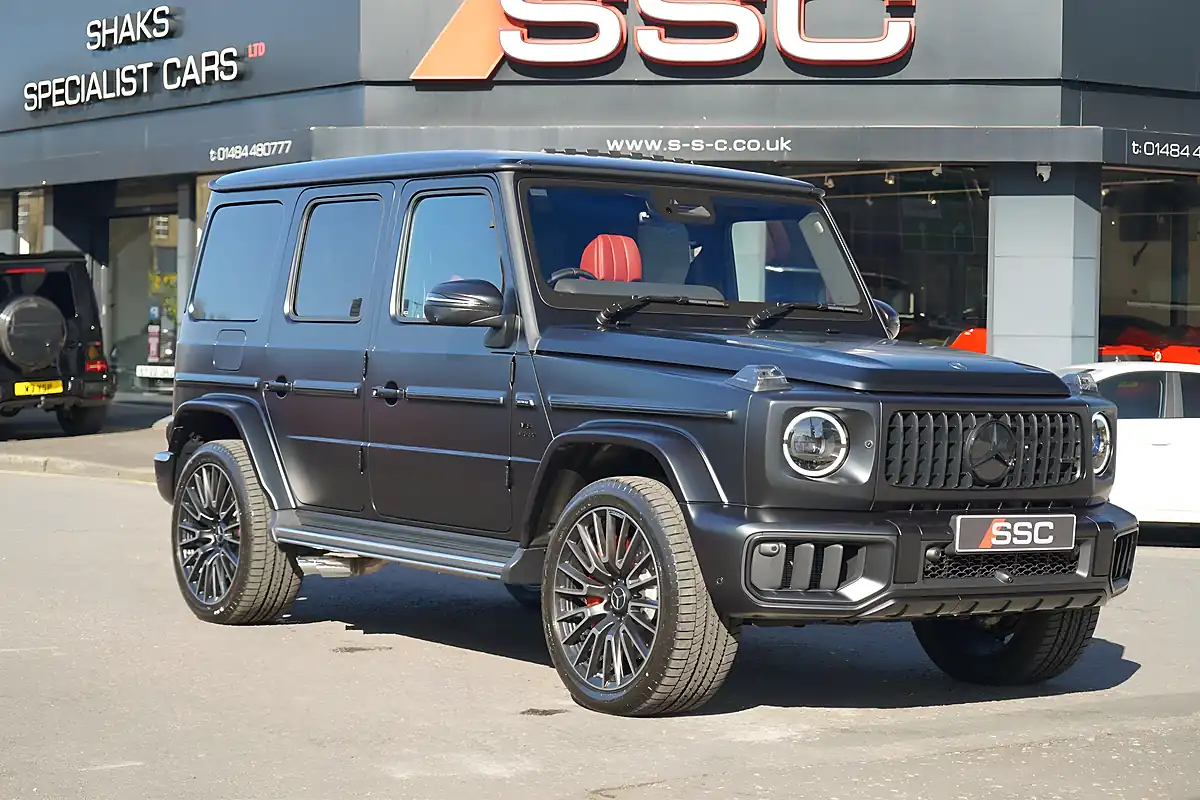 Used 2026 Mercedes G Class Magno Edition Black - Interior and Exterior details 5