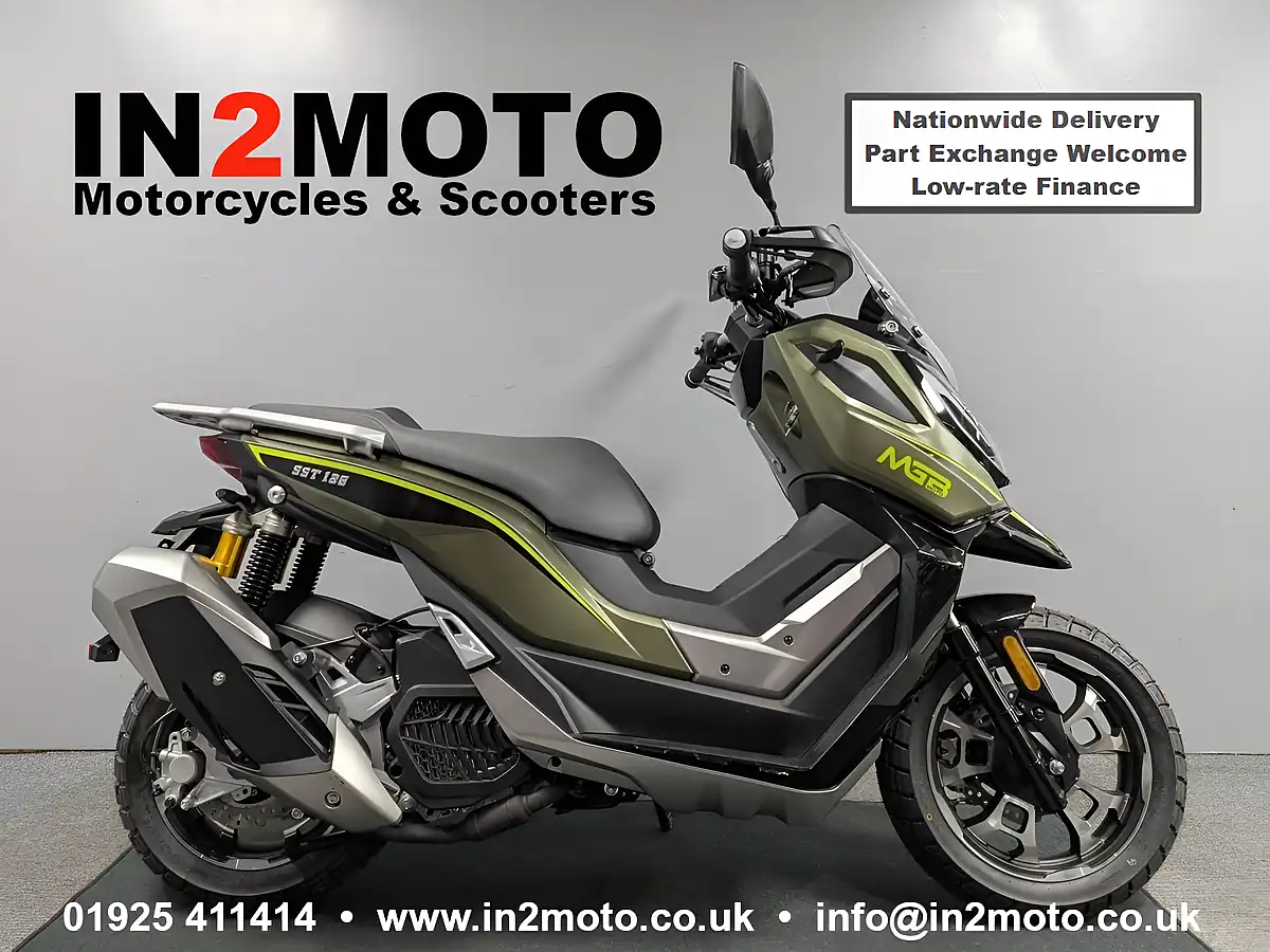 Used 2026 Mgb Sst Ex Display Matt Green - Front View