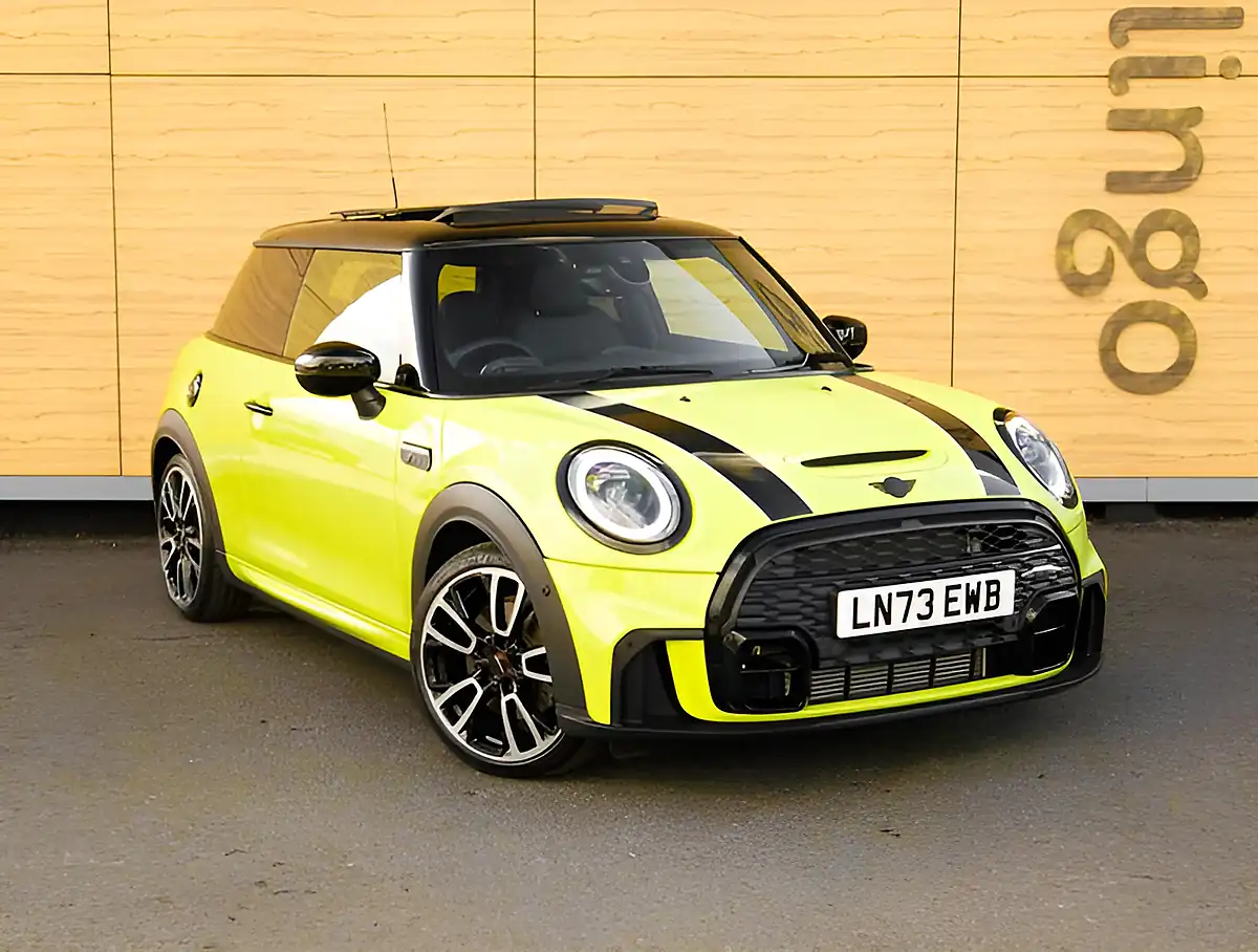 Used 2026 MINI Hatch Cooper S Sport Zesty Yellow - Front View