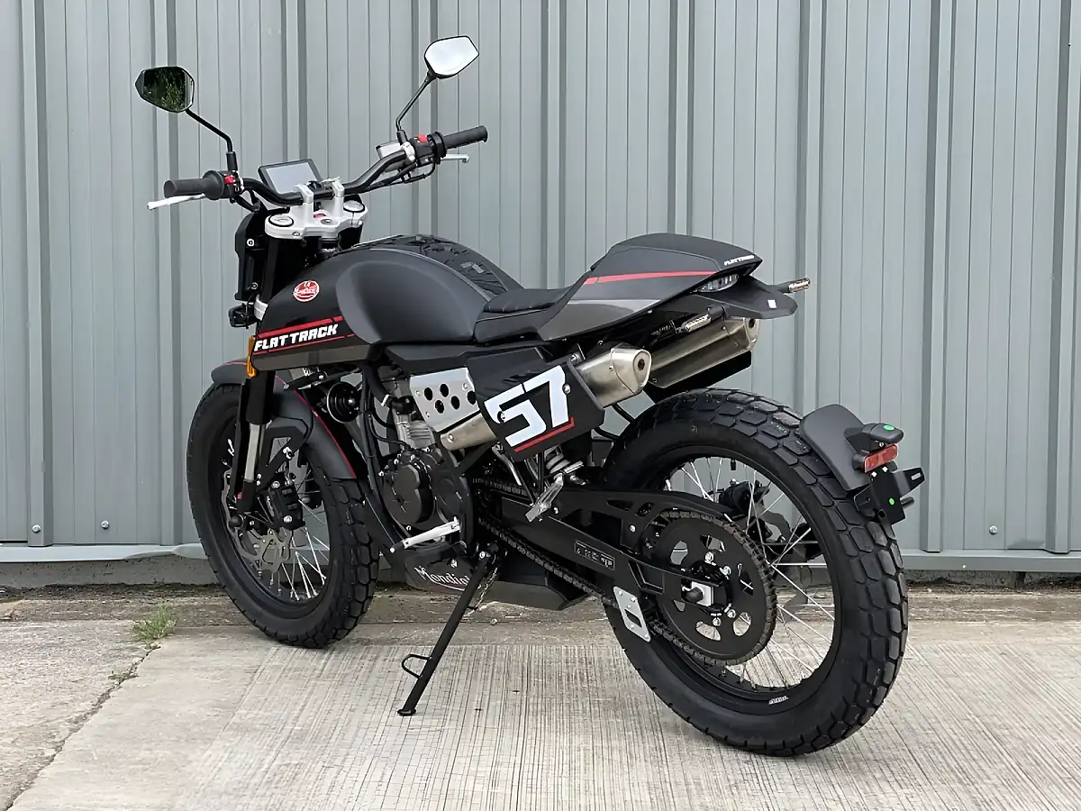 Used 2026 Mondial Flat Track 125 Black - Interior and Exterior details 14