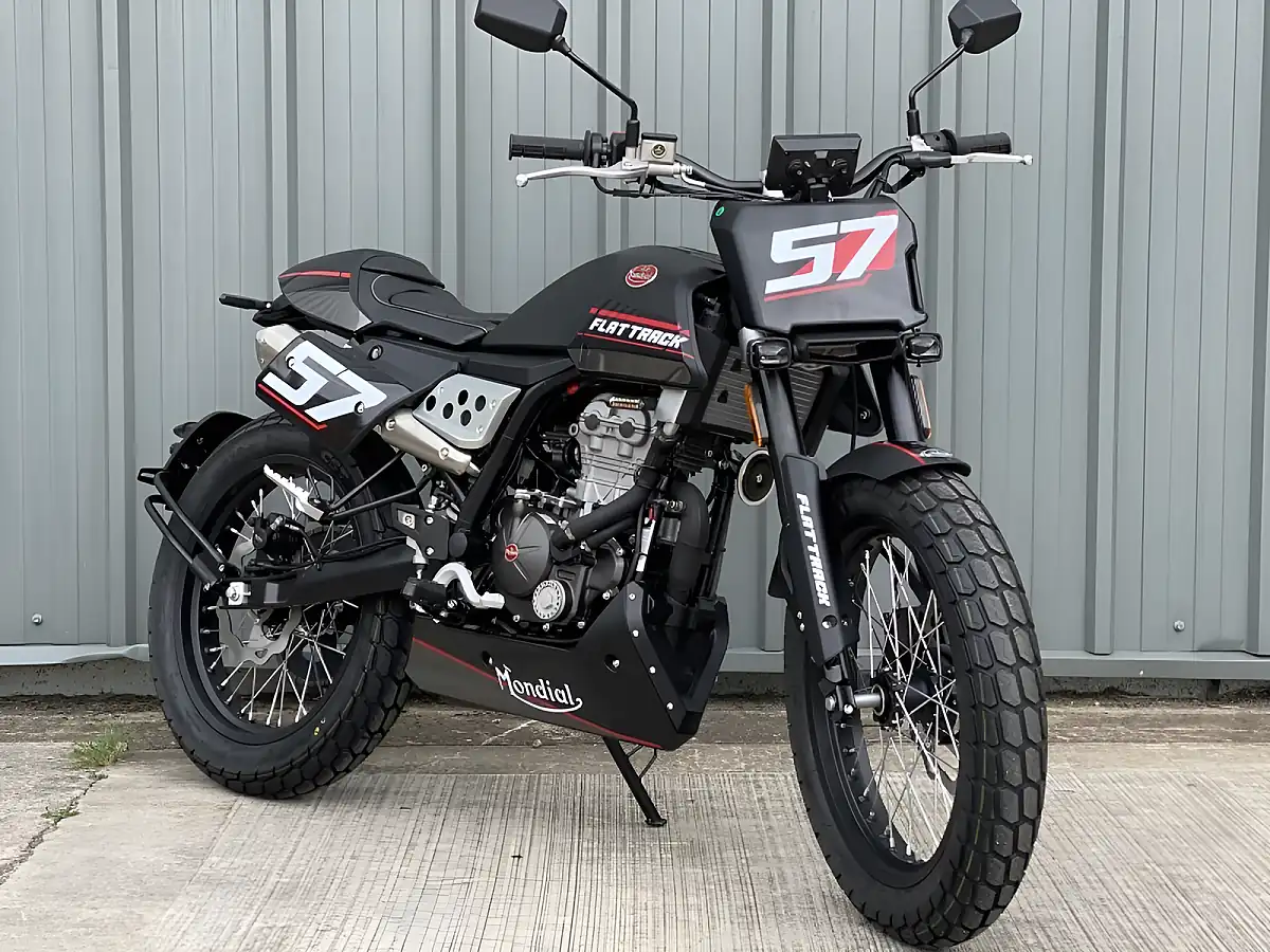 Used 2026 Mondial Flat Track 125 Black - Interior and Exterior details 15
