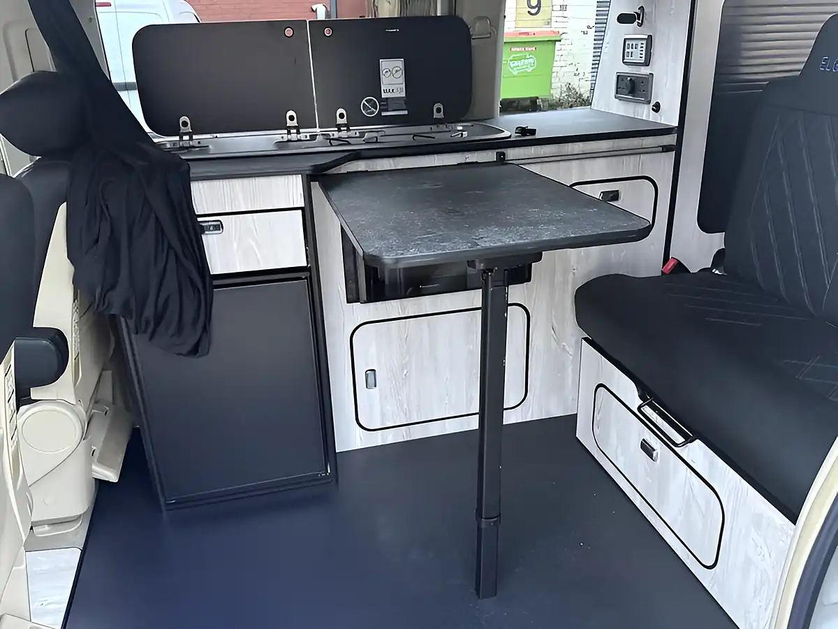 Used 2026 Nissan Elgrand Campervan Side Conversion Pop Top Roof White - Interior and Exterior details 8