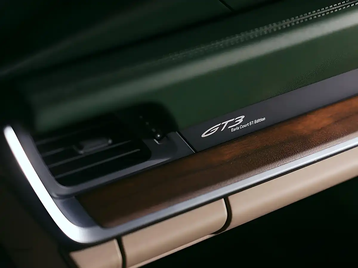 Used 2026 Porsche 911 GT3 Earls Court 51 Edition Earls Court Green - Interior and Exterior details 12
