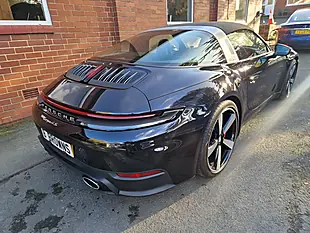 Used 2026 Porsche 911 Targa 4S Jet Black - Interior and Exterior details 11