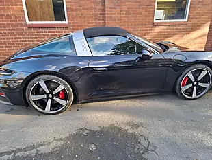 Used 2026 Porsche 911 Targa 4S Jet Black - Interior and Exterior details 3