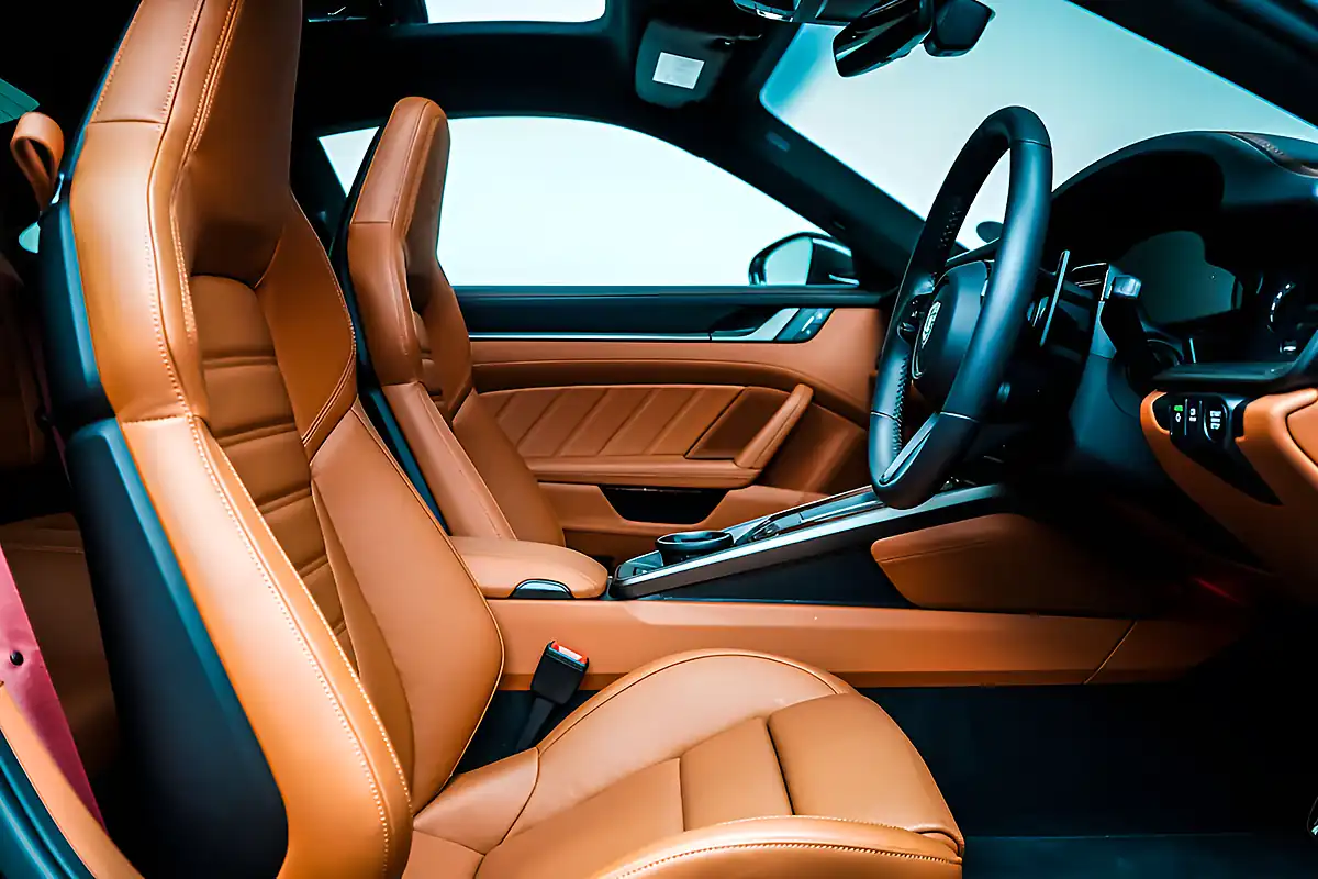 Used 2026 Porsche 911 Turbo S Coupe Oak Green Neo - Interior and Exterior details 6