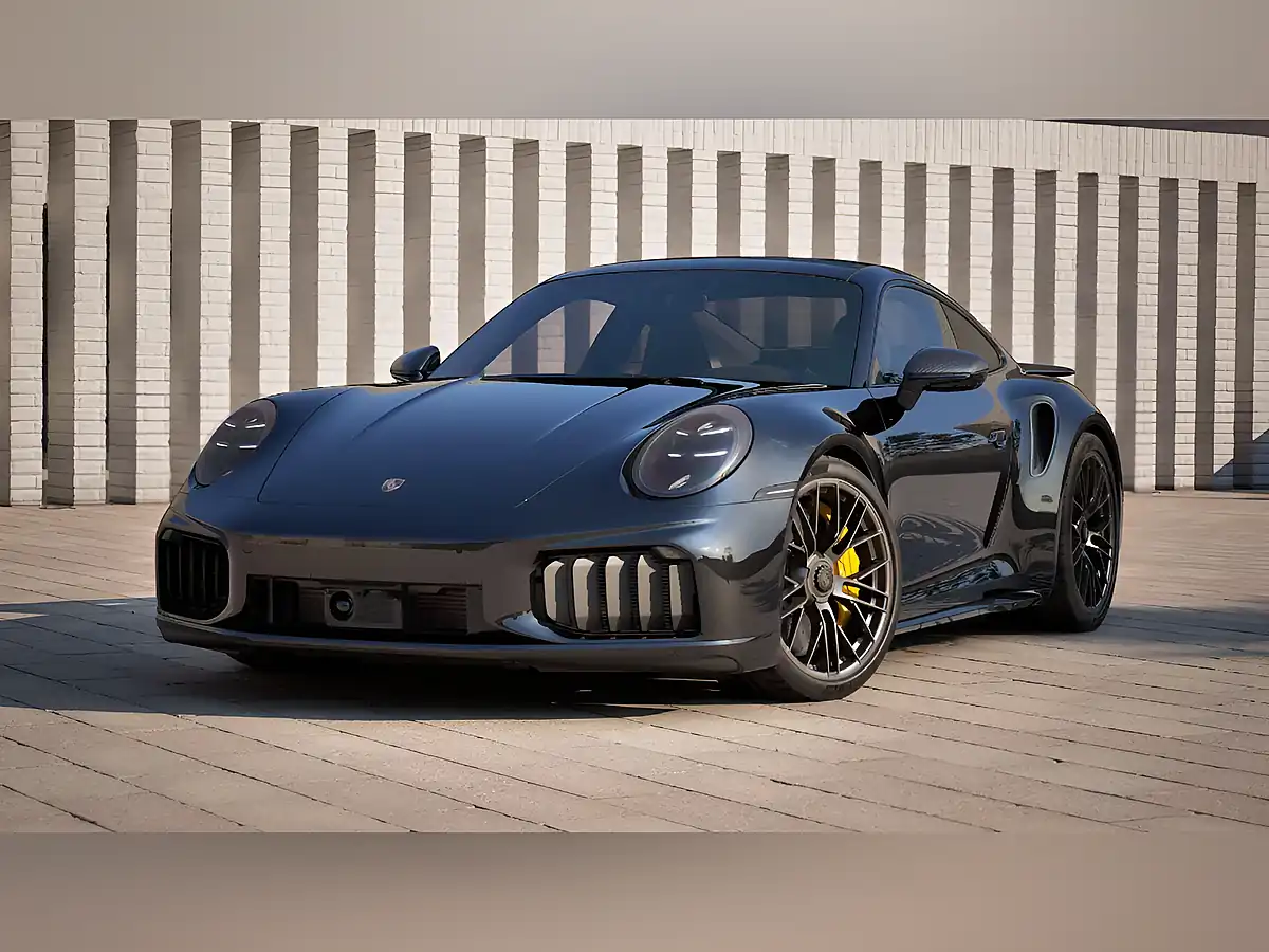 Used 2026 Porsche 911 Turbo S Jet Black - Front View
