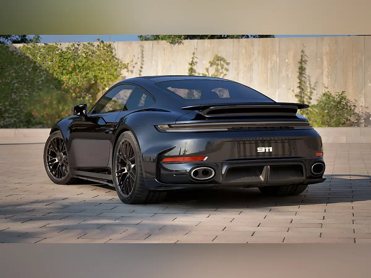 Used 2026 Porsche 911 Turbo S Jet Black - Interior and Exterior details 5