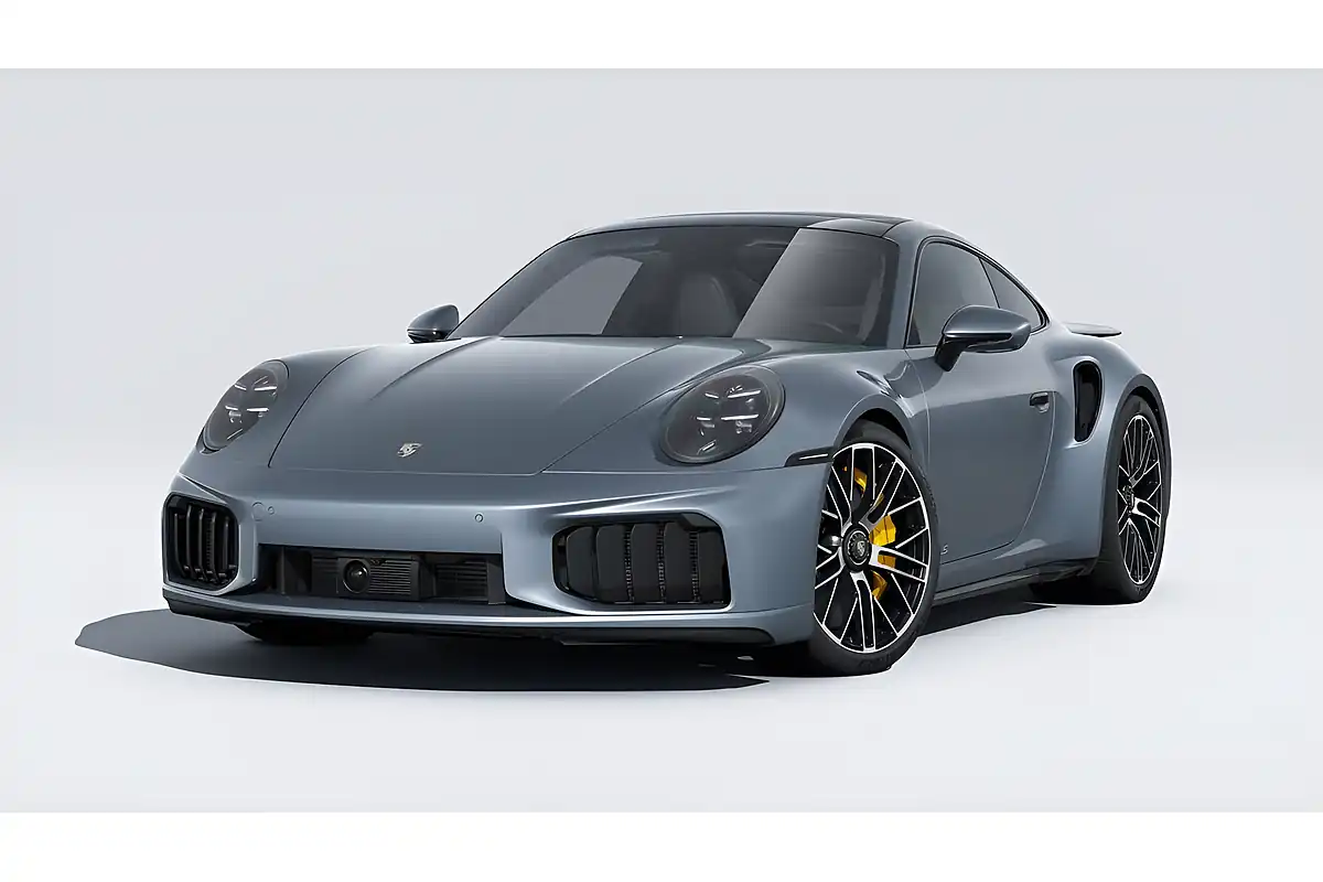 Used 2026 Porsche 911 Turbo S Vanadium Grey - Interior and Exterior details 2