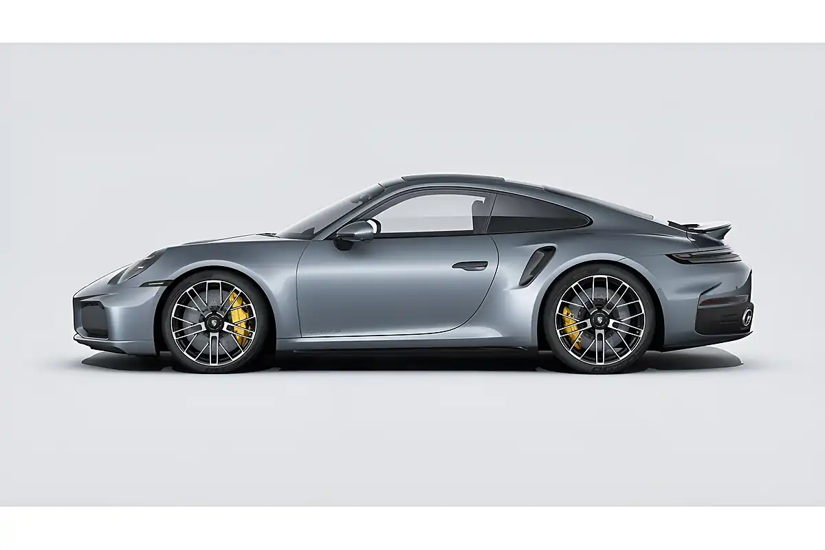 Used 2026 Porsche 911 Turbo S Vanadium Grey - Interior and Exterior details 3