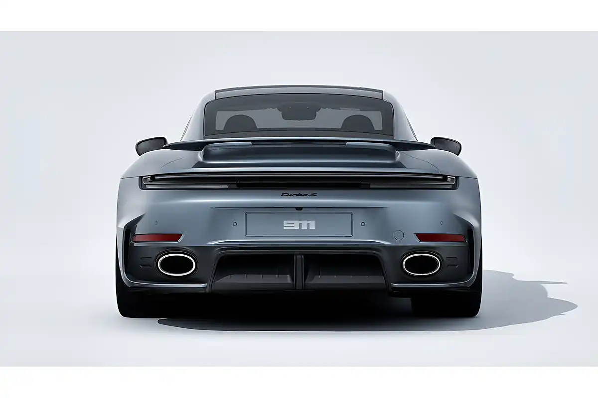 Used 2026 Porsche 911 Turbo S Vanadium Grey - Interior and Exterior details 5