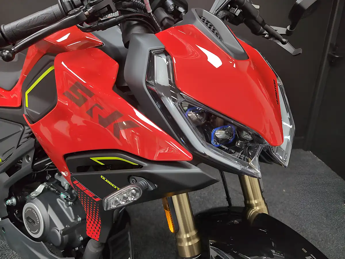 Used 2026 Qjmotor Srk J Red, Black, White - Interior and Exterior details 2