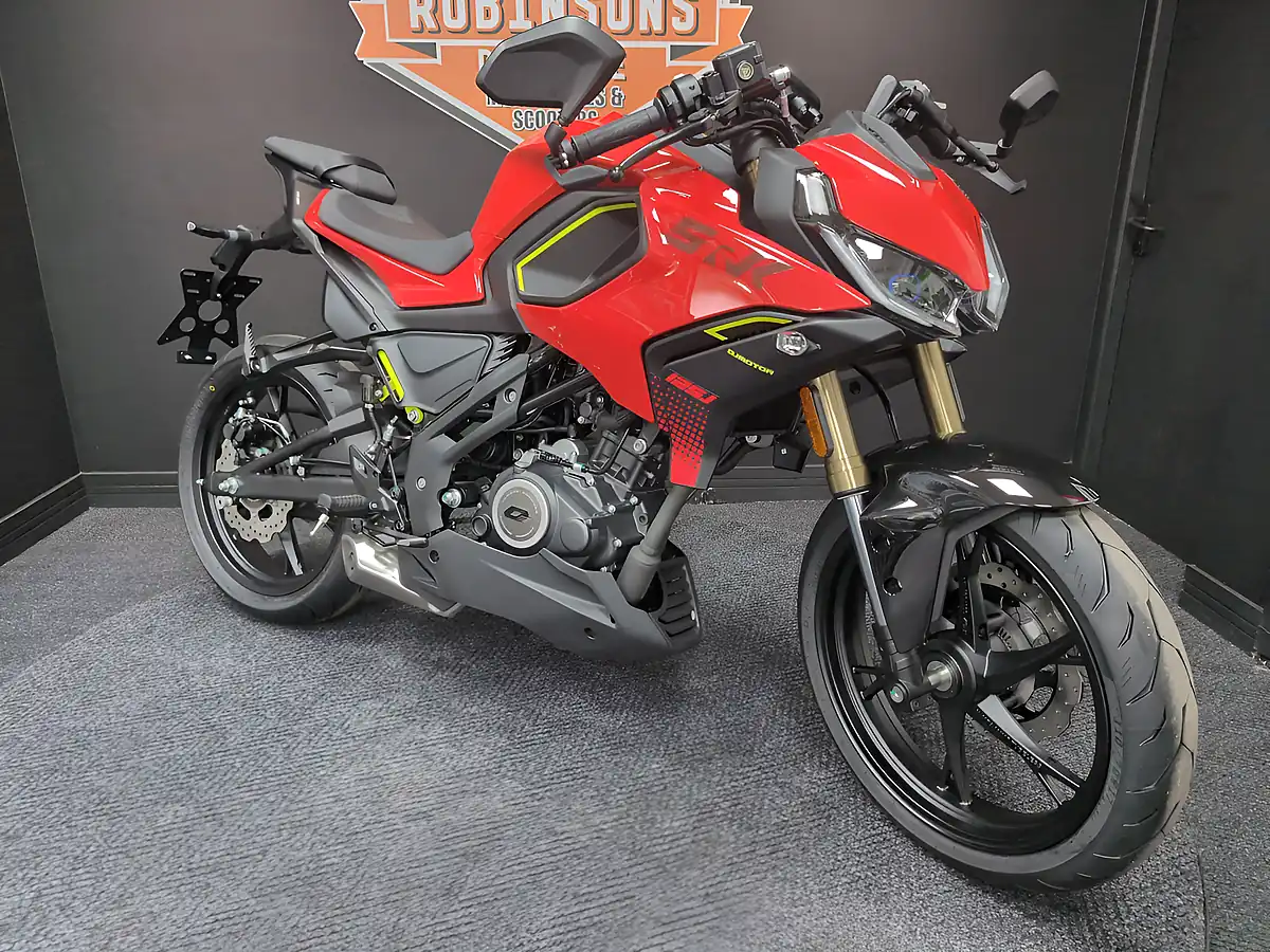 Used 2026 Qjmotor Srk J Red, Black, White - Interior and Exterior details 4