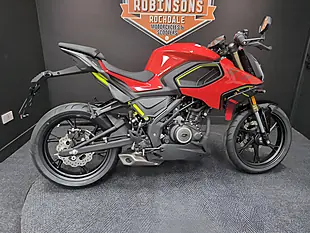 Used 2026 Qjmotor Srk J Red, Black, White - Interior and Exterior details 5