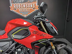 Used 2026 Qjmotor Srk J Red, Black, White - Interior and Exterior details 6