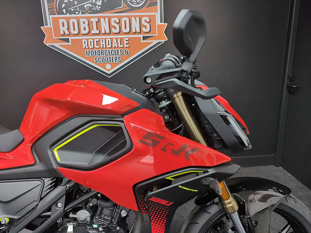 Used 2026 Qjmotor Srk J Red, Black, White - Interior and Exterior details 6