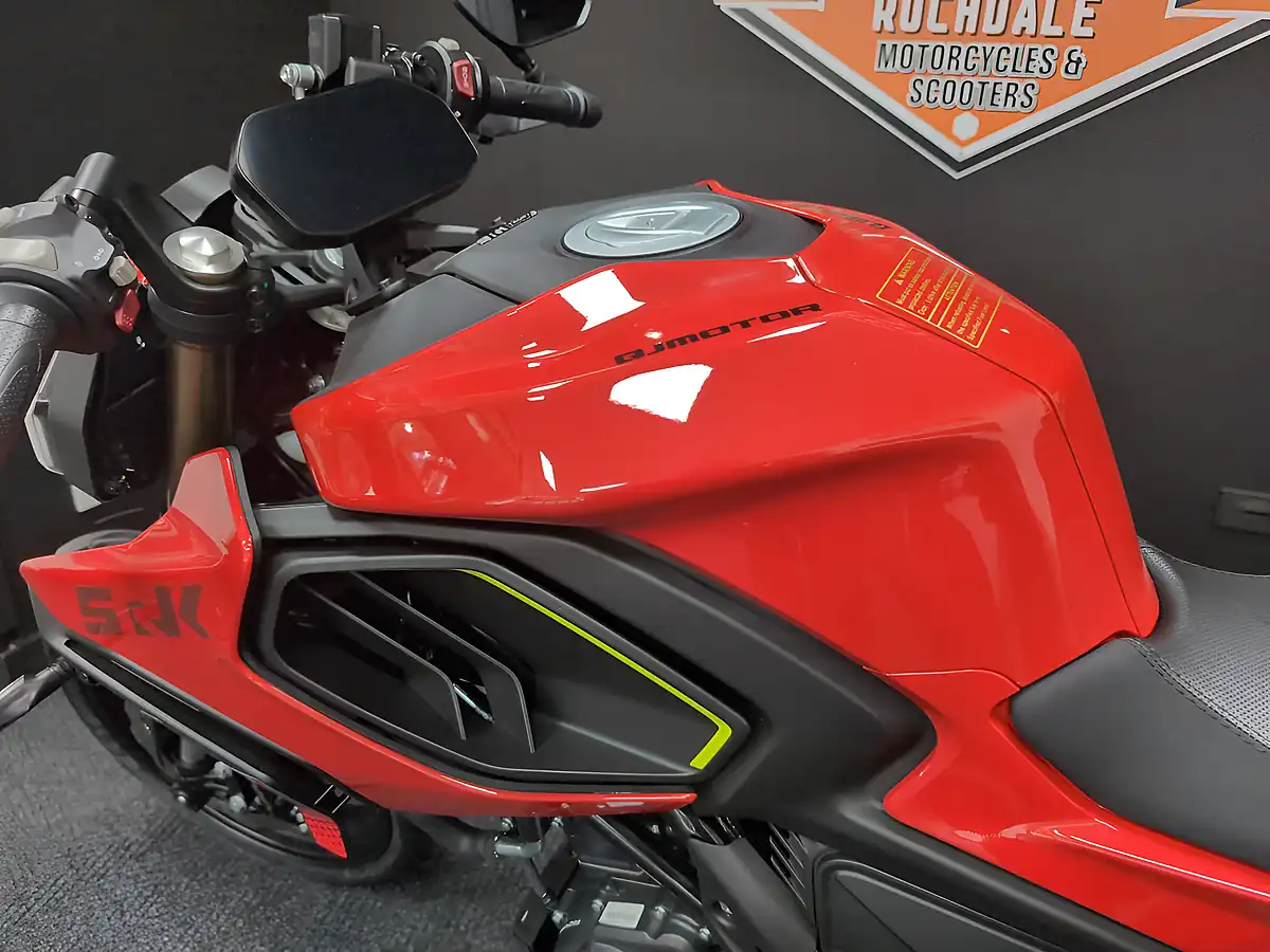 Used 2026 Qjmotor Srk J Red, Black, White - Interior and Exterior details 9