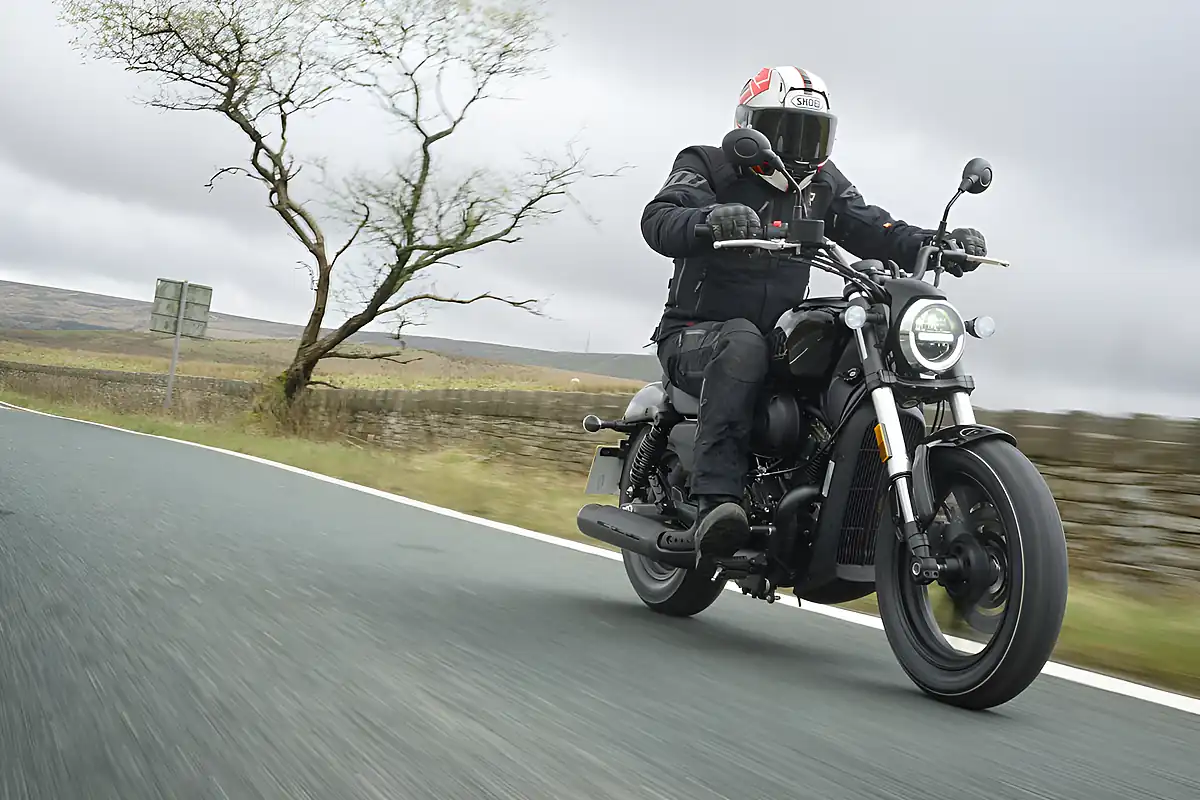 Used 2026 Qjmotor Srv 125 Black - Front View