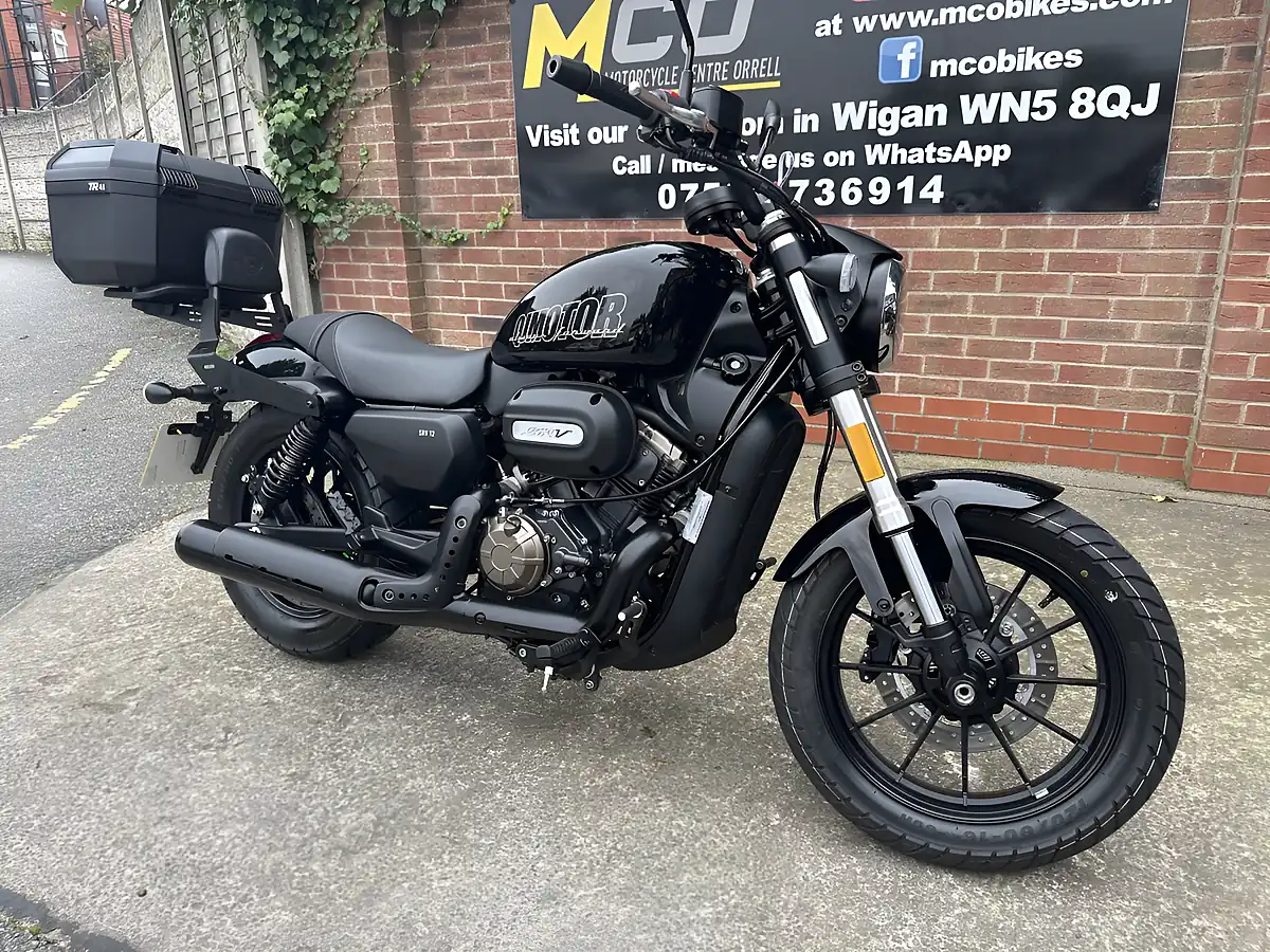 Used 2026 Qjmotor Srv 125 Black - Interior and Exterior details 2