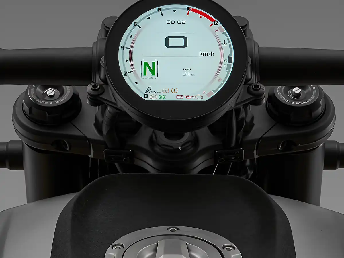 Used 2026 Qjmotor Srv 600 V Matt Black - Front View