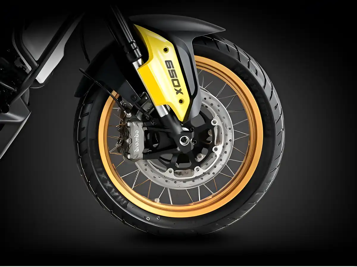 Used 2026 Qjmotor Svt 650 X Black/Yellow - Interior and Exterior details 7