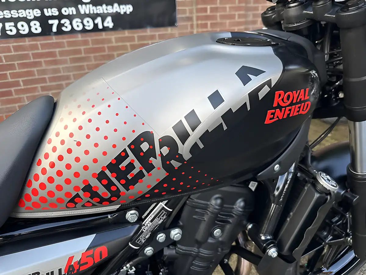 Used 2026 Royal Enfield Guerrilla 450 Apex Grey and Black - Interior and Exterior details 10